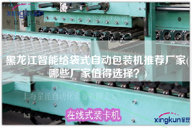 黑龍江智能給袋式自動(dòng)包裝機(jī)推薦廠家(哪些廠家值得選擇？)