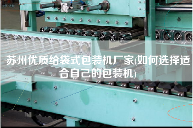 蘇州優(yōu)質(zhì)給袋式包裝機(jī)廠家(如何選擇適合自己的包裝機(jī))