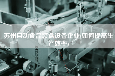 蘇州自動食品裝盒設備企業(yè)(如何提高生產(chǎn)效率)