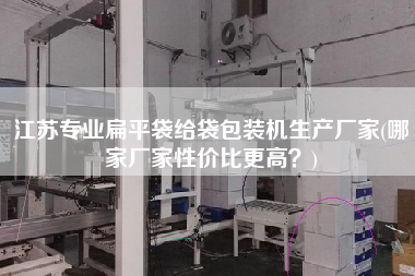江蘇專業(yè)扁平袋給袋包裝機(jī)生產(chǎn)廠家(哪家廠家性價比z高？)