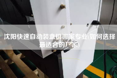 沈陽(yáng)快速自動(dòng)裝盒機(jī)哪家專業(yè)(如何選擇z適合的廠家)