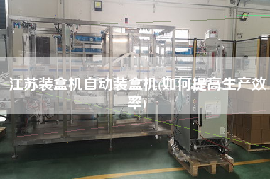 江蘇裝盒機自動裝盒機(如何提高生產效率)